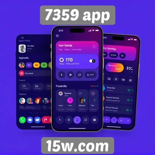Interface e usabilidade do site 7359 app
